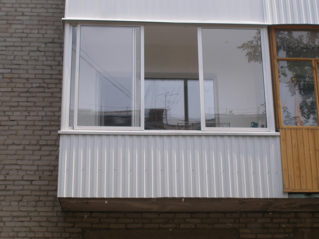 Установка пластиковых окон на балконе: остекление лоджии Калининец