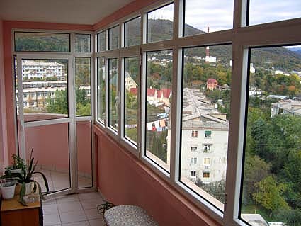 балконное пластиковое окно Калининец