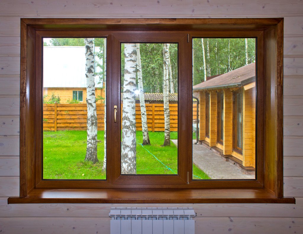 Пластиковые окна ПВХ в частный дом Калининец