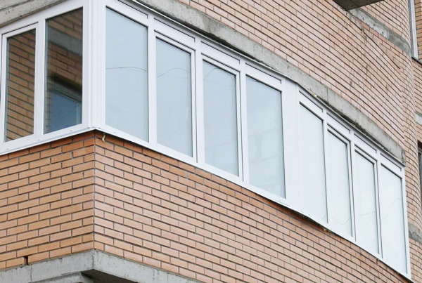 Фото пластиковых окон и балконов Калининец