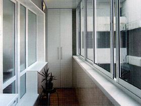 утепление балконов пластиковыми окнами Калининец